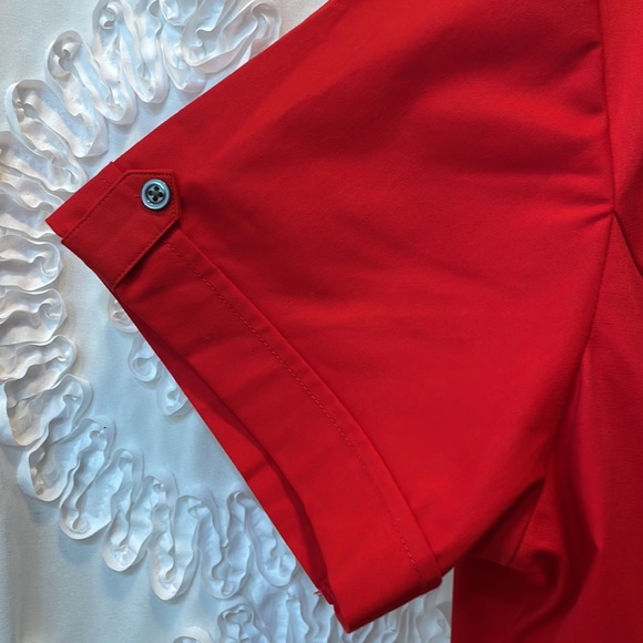 Doc & Amelia red button down top w/front pocket size XL - Picture 4 of 8